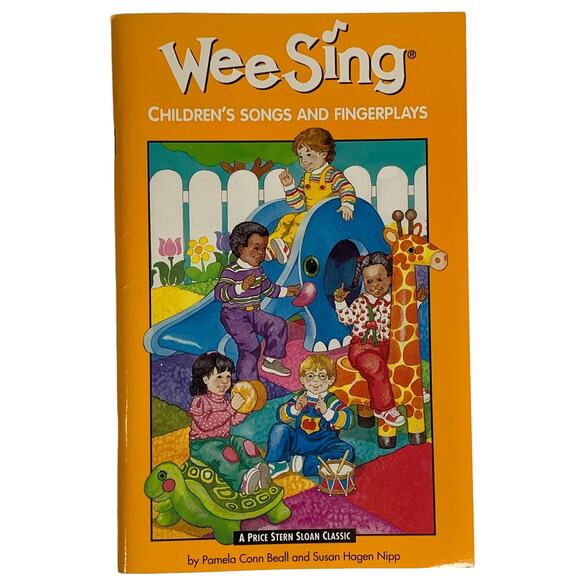 Vintage 1980s Wee Sing Children's Songs Fingerplays Songbook Price Stern Sloan - Picture 1 of 8